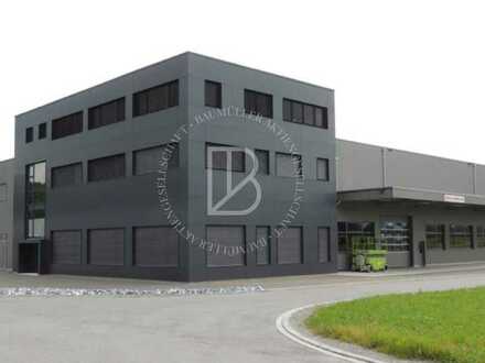"BAUMÜLLER & AG" - ca. 3.000 m² Neubau Hallenfläche - Rampe + ebenerdig!