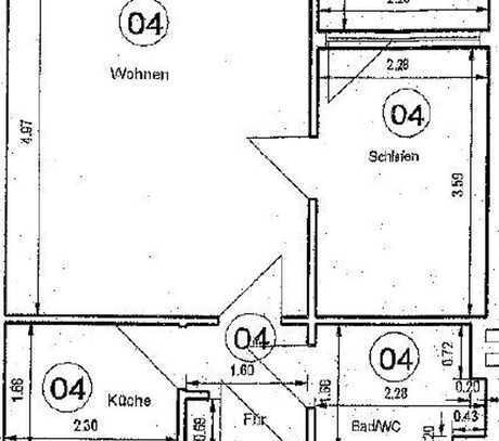 5,85% Rendite - Leere 2-Zimmer im Herzen von Erfurt- jetzt schnell sein ! - ohne Provision!