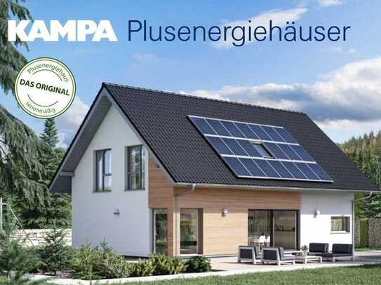 Super eingewachsenes Grundstück mit echtem KAMPA-Plusenergiehaus