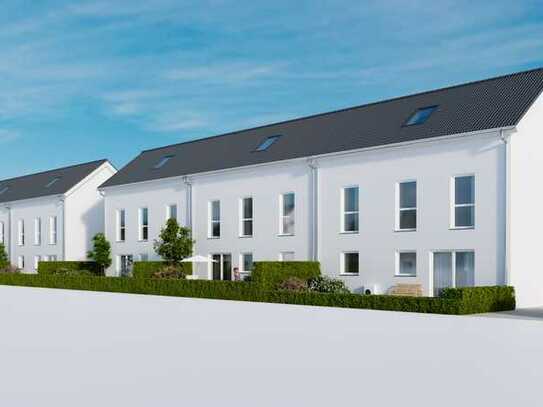 Baubeginn in Pffligheim - 5 Hauseinheiten in EE40 Ausführung als Ausbauhäuser