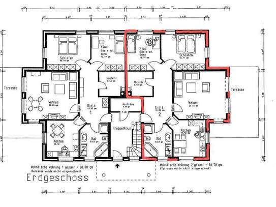 Attraktive 3-Zimmer-Erdgeschosswohnung in Vechta Stukenborg