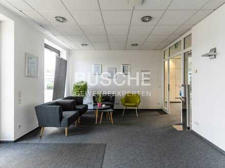 Rheine || 638 m² Bürofläche mit zwei Atriumhöfen || zwei beheizte Hallen auf 505 m²