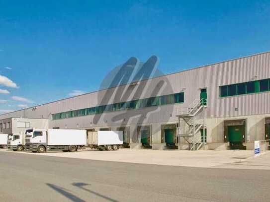 SCHNELL VERFÜGBAR ✓ 24/7 ✓ RAMPE + EBEN ✓ Lager-/Logistik (8.000 m²) & Büro (200-1.000 m²)