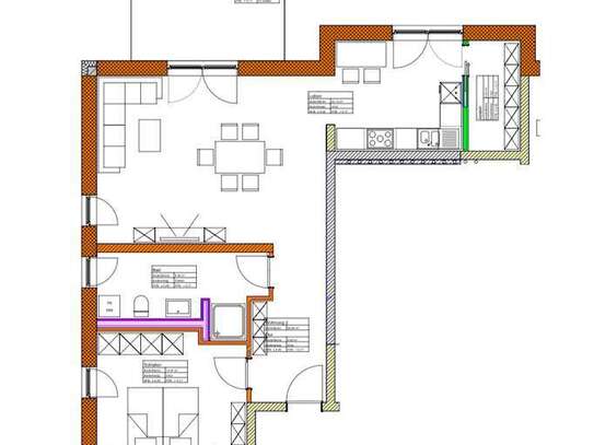 Erstbezug mit Balkon: Stilvolle 2-Raum-EG-Wohnung in Krumbach (Schwaben)