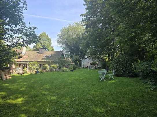 1A-Lage SEIDL-PARK Murnau: Wohnbaugrundstück mit Altbestand