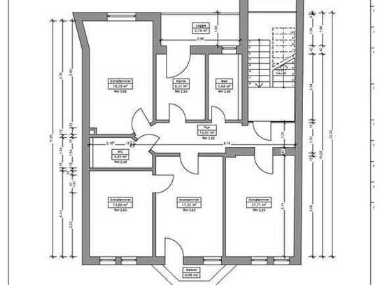 Sehr schöne 4-Zimmer Wohnung in der Wuppertaler Nordstadt