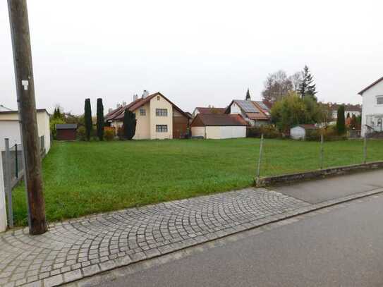 Voll erschlossenes, unbebautes Grundstück mit Baurecht und ohne Bauzwang in toller Lage von Wehringe