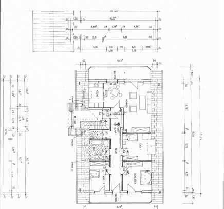 Ansprechende und gepflegte 4-Zimmer-Dachgeschosswohnung mit geh. Innenausstattung mit Balkon