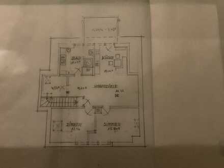 Geschmackvolle 3-Zimmer-Dachgeschosswohnung mit gehobener Innenausstattung mit EBK in Oberkirch