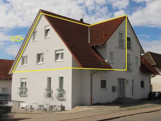 Große 5-Zimmer-Maisonettewohnung in Hagenbüchach