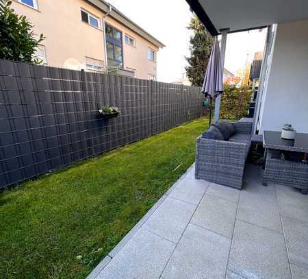 Neubau 3-Zi. EG-Whg mit Terrasse/privatem Garten & EBK