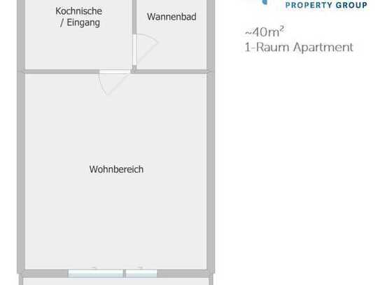 Gemütliches 1-Zimmer-Apartment in Essen-Altendorf – sofort bezugsfertig!