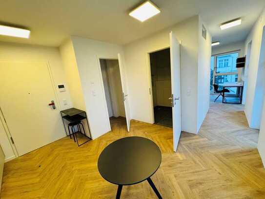 Neubau!!! möblierte Single-Wohnung mit EBK direkt in Adlershof + Balkon+Abstellkammer!!!