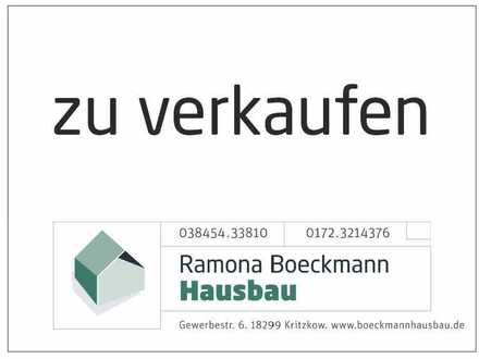 Baugrundstück im OT Kritzkow , Speckgürtel südlich von Rostock