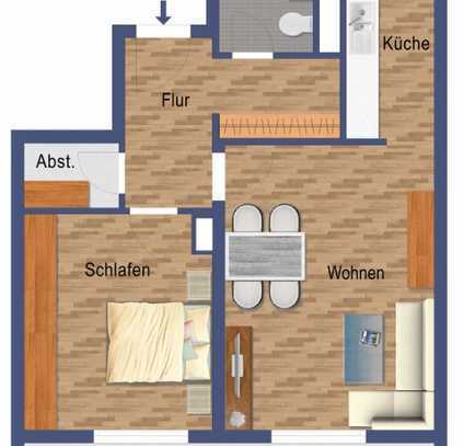 Sehr schöne - 3-Zimmerwohnung mit Loggia in Grevenbroich-Südstadt