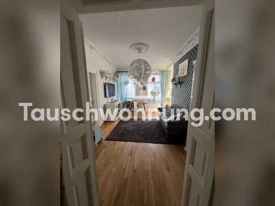 Tauschwohnung: Altbau 3 Raum mit Stuck und Fußbodenheizung