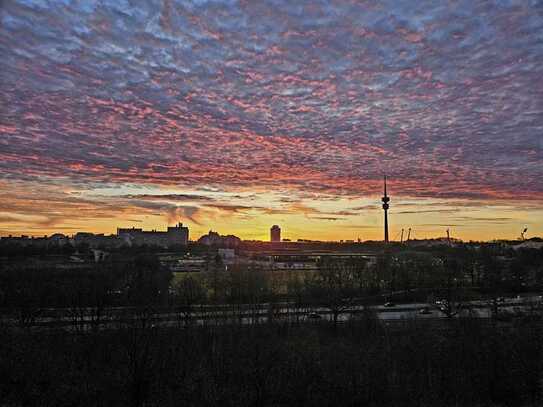 Luxuriöser Designer-Traum mit Weitblick direkt am Olympiapark - provisionsfrei !!!