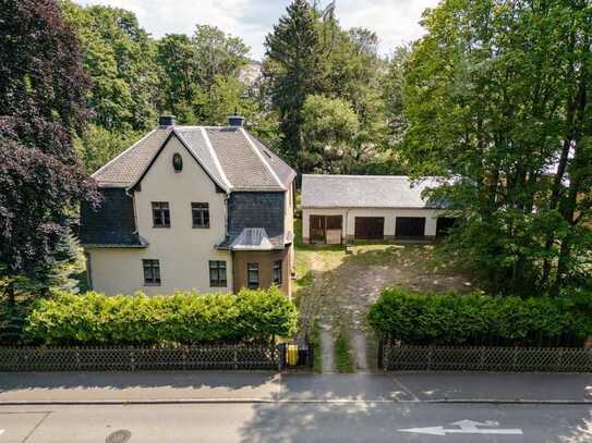 Gründerzeit-Villa in Annaberg-Buchholz, ohne Denkmalschutz