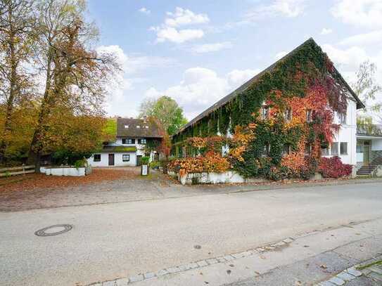 Ehem. Hofstelle mit Restaurant, zwei Wohneinheiten und Ausbaureserve