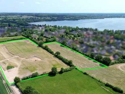 Baugrundstücke im Neubaugebiet Groß Wittensee