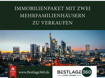 Immobilienpaket mit 2 Mehrfamilienhäusern unmittelbar an der EZB im Frankfurter Ostend