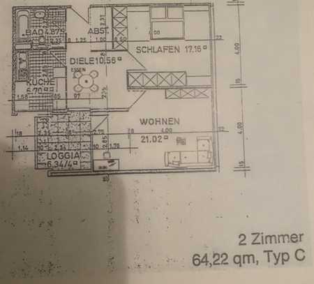 Ansprechende 2,5 Zimmer-Wohnung mit Loggia in Dietzenbach