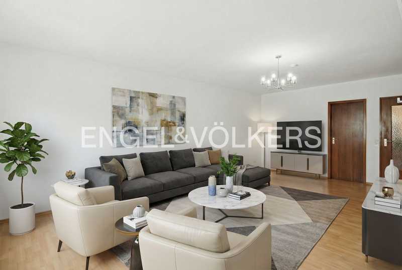 Gemütliche Zwei-Zimmer-Wohnung mit Balkon in Sachsenhausen