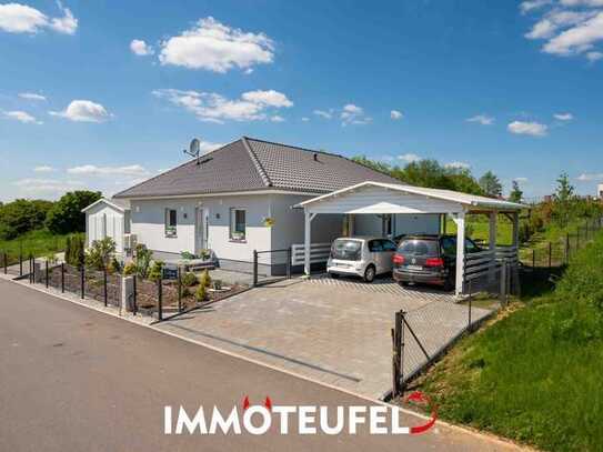 Traumhaftes Bungalow-Eigenheim in Frankenberg – Modernität und Energieeffizienz in Perfektion