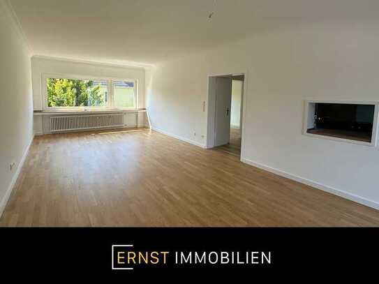 Exklusive 3 Zimmerwohnung über 93,1qm, hochwertig saniert + Terrasse + Garage + Einbauküche