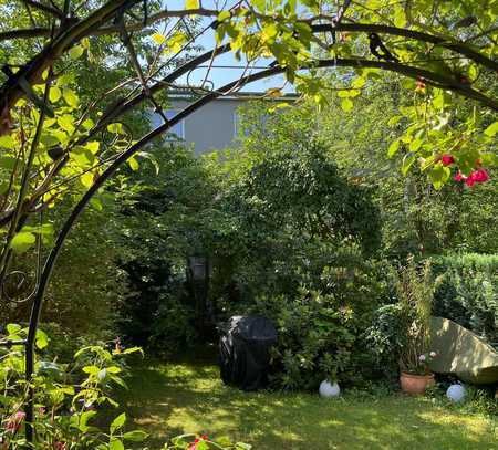 gemütliche Wohnung für Gartenliebhaber