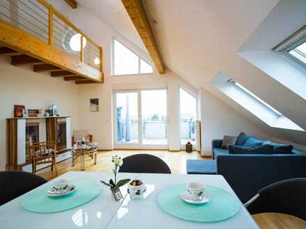 Stilvolle 5-Zimmer-Maisonette-Wohnung mit Weitblick in Brackenheim