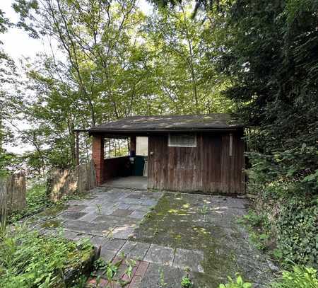 GARTEN AN DER NEUEN WEINSTEIGE * CA. 710 QM * HÄUSCHEN * WASSERANSCHLUSS * TOLLE AUSSICHT