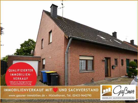 Doppelhaushälfte mit Garage und Garten in ruhiger Lage von Hückelhoven-Ratheim