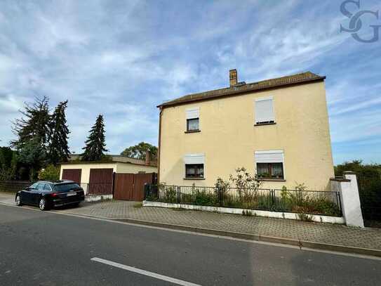 Einfamilienhaus mit Potenzial und großem Grundstück | Garage | Nebengelass | Keller