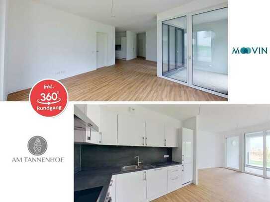 Moderne 3-Zimmer-Wohnung mit Einbauküche im Neubauquartier "Am Tannenhof"