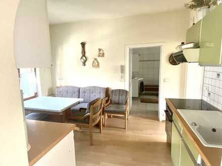 Möblierte 2-Zimmer-Wohnung mit Terrasse & Gartennutzung in GOLDBACH
