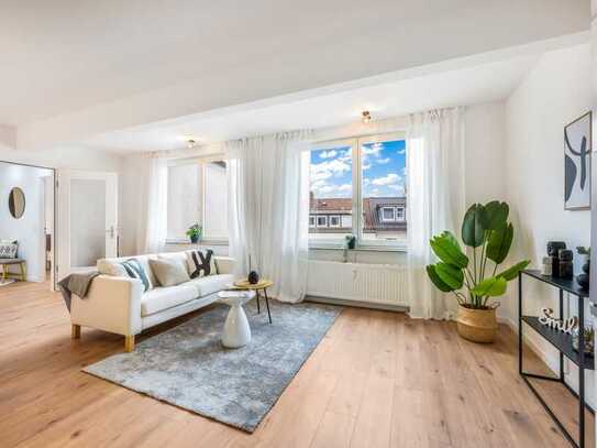 Exklusive 2-Zimmer-Wohnung mit großer Dachterrasse in bester Lage "Am Dobben"