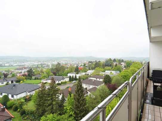 2-Zimmer-Wohnung mit einmaliger Aussicht über Sinsheim