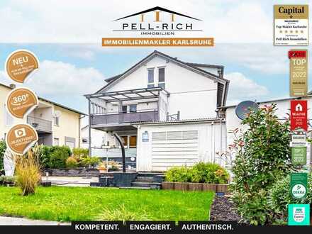 EINZIEHEN & WOHLFÜHLEN: Bezugsfreies Zweifamilienhaus in top Zustand in Karlsdorf