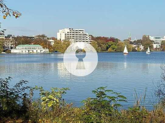 HIT vermietet erstklassige Büros an der Alster mit Alsterblick und Kühlung! PROVISIONSFREI!