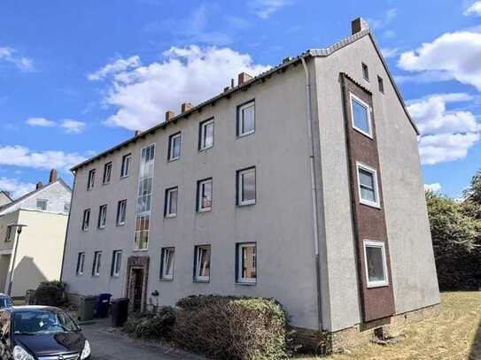 2-Zimmer Mietwohnung im zweiten Obergeschoss - Tageslichtbad und Balkon