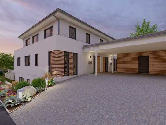 Neubau Doppelhaushälfte mit großem Garten - ebenerdig direkt in Königstein AAA - Lage