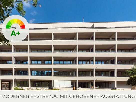 ** Helle Wohnung mit sonnigem Balkon | 2 Bäder | Parkett | Aufzug | Stellplatz | Energieeffizienz A+