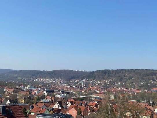 Der Blick über die Stadt entschädigt das Treppensteigen