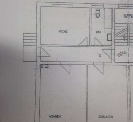 Helle 2-Zimmer-Wohnung 80 qm mit Einbauküche in 91560 Heilsbronn