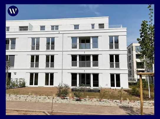 °Terrassenwohnung mit Garten° moderne Neubau-Ausstattung, 2 Bäder mit Walk-In-Dusche, Loggia