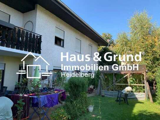 Haus & Grund Immobilien GmbH - Zweifamilienhaus mit großem Grundstück und PKW-Garage in Gaiberg