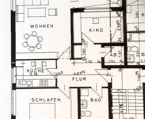 3-Raum-Wohnung mit Balkon in Hildesheim