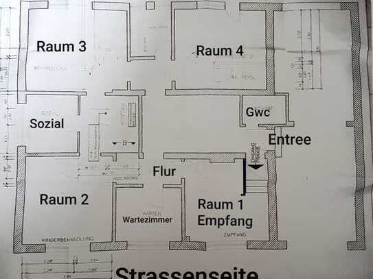 "Dorfstrasse" - Büderich - Ihre neue Büroadresse - 4 Räume + 3 kleinere Räume mit Teeküche