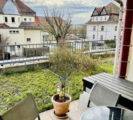 Helle 1,5 Zi-.Wohnung mit Terrasse inkl. TG, von Privat, Nähe Röthelheimpark